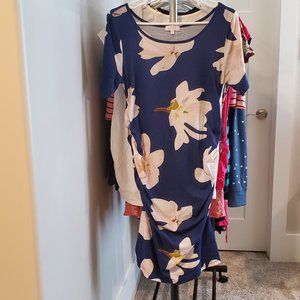 Bhome Maternity Floral Dress, Size M